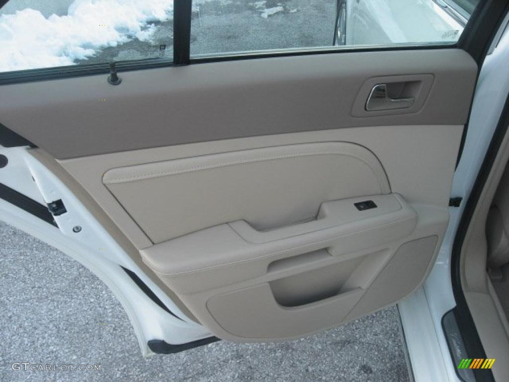 2008 Cadillac STS 4 V6 AWD Cashmere Door Panel Photo #43123062