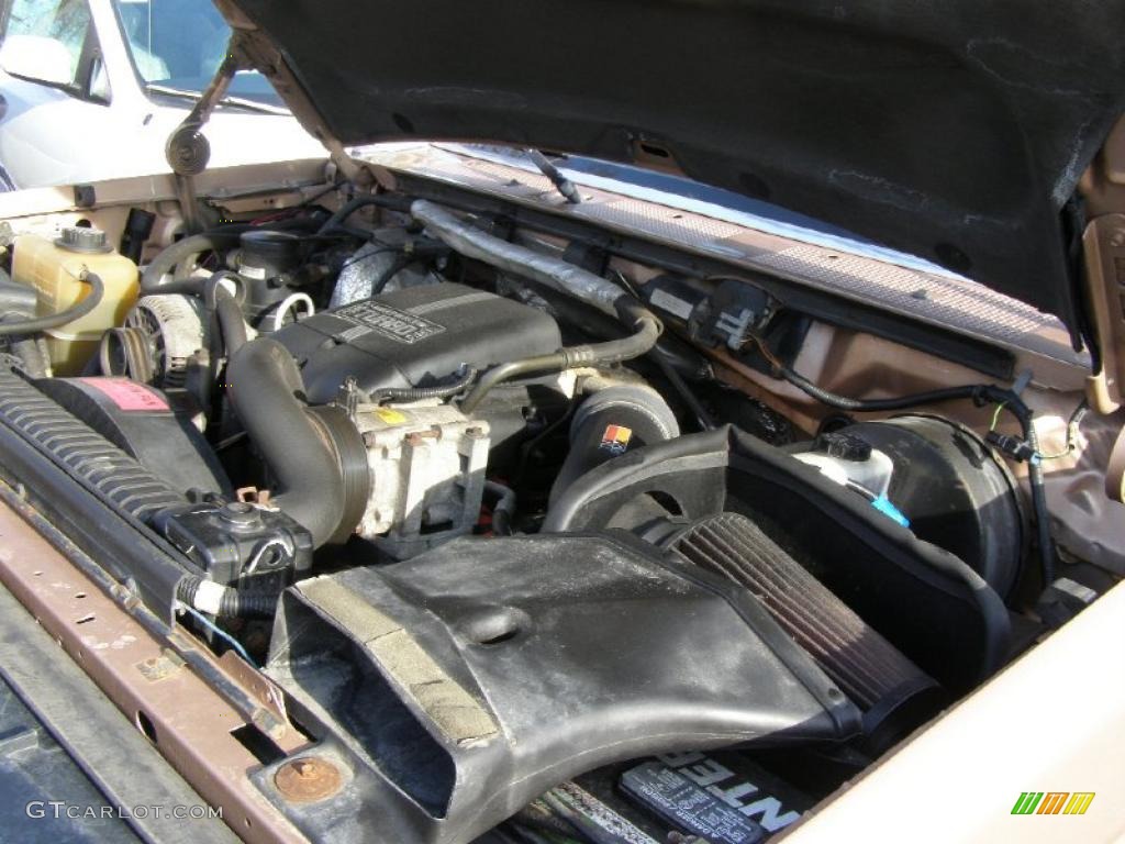 1995 Ford F250 XLT Extended Cab 4x4 7.3 Liter OHV 16-Valve Turbo-Diesel V8 Engine Photo #43123462