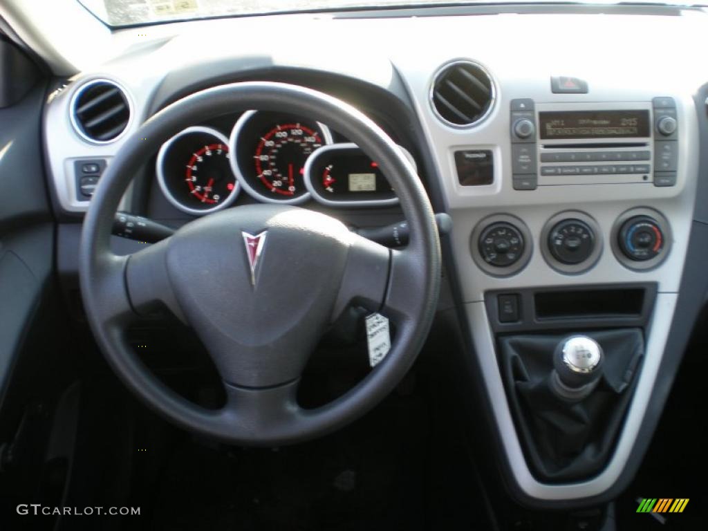 2009 Pontiac Vibe 2.4 Ebony Dashboard Photo #43124571