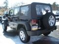 2008 Black Jeep Wrangler Unlimited X 4x4  photo #7