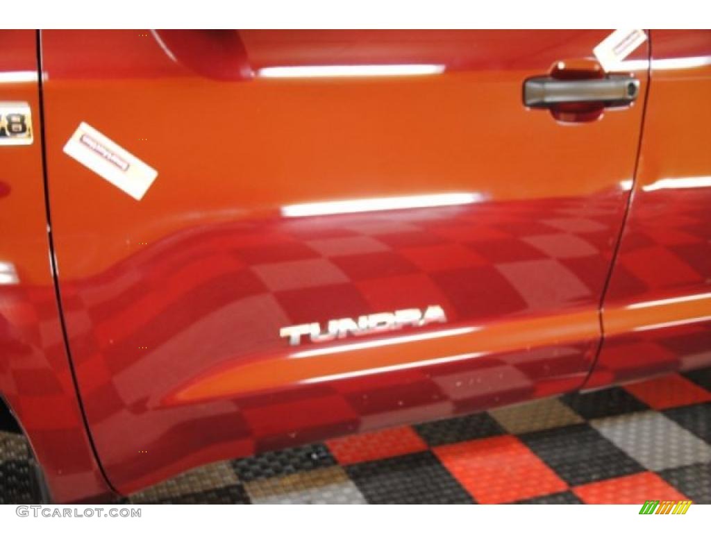 2008 Tundra Double Cab 4x4 - Salsa Red Pearl / Graphite Gray photo #18