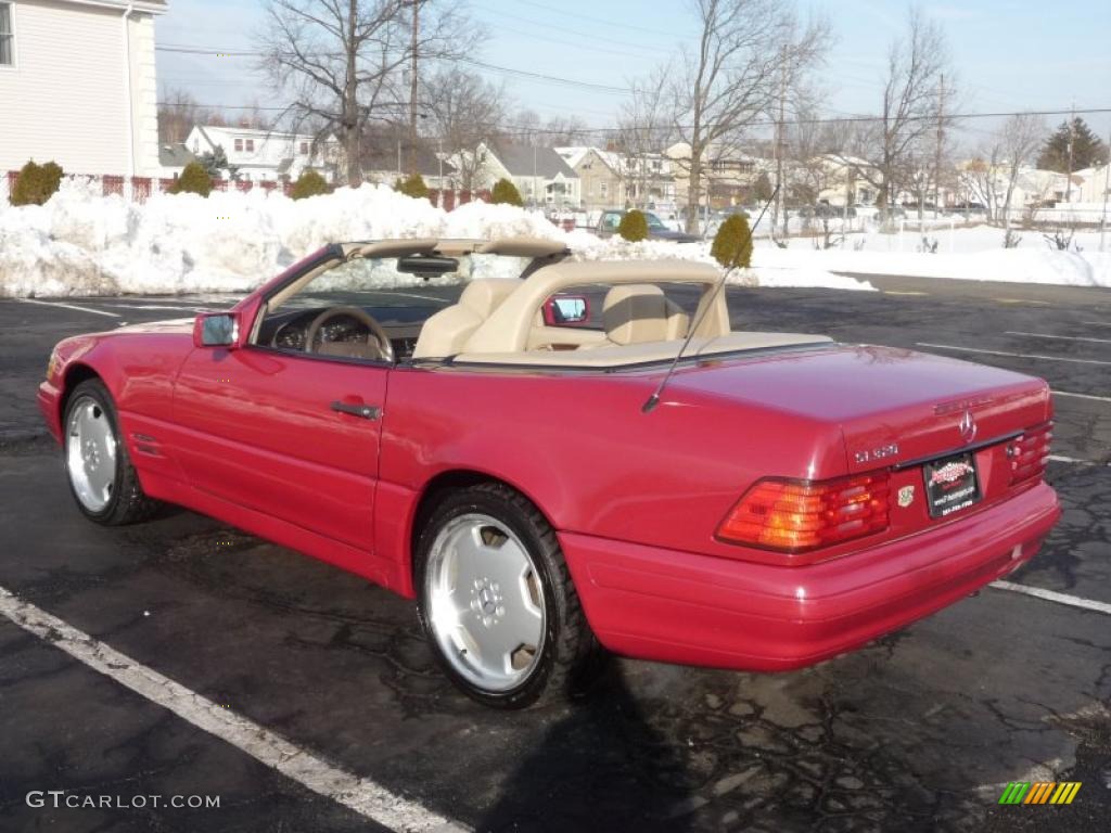 Imperial Red 1996 Mercedes-Benz SL 320 Roadster Exterior Photo #43130995