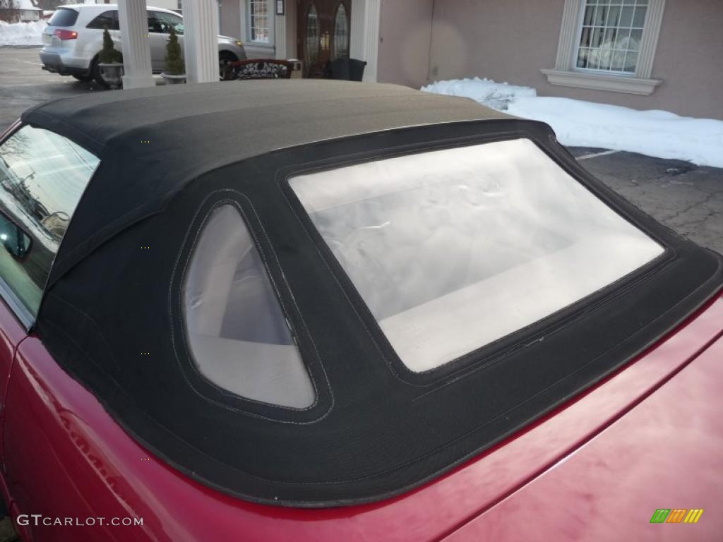 1996 SL 320 Roadster - Imperial Red / Parchment photo #18