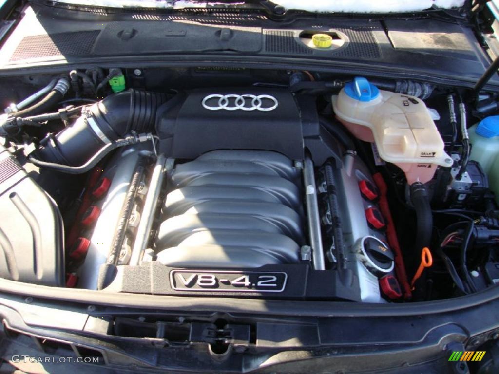2005 Audi S4 4.2 quattro Sedan 4.2 Liter DOHC 40-Valve V8 Engine Photo #43132511