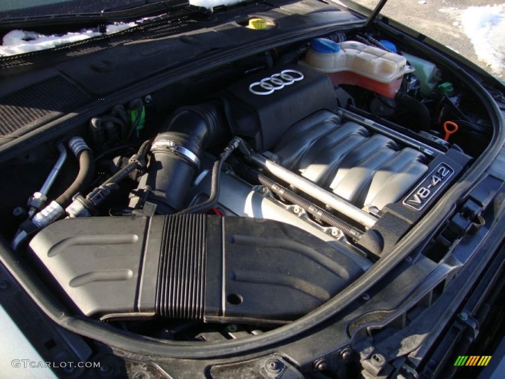 2005 Audi S4 4.2 quattro Sedan 4.2 Liter DOHC 40-Valve V8 Engine Photo #43132547