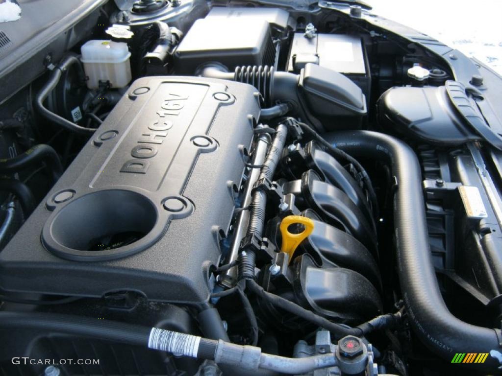 2010 Kia Optima LX 2.4 Liter DOHC 16-Valve CVVT 4 Cylinder Engine Photo #43132847