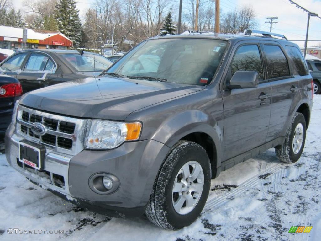 2009 Escape Limited V6 - Sterling Grey Metallic / Charcoal photo #1