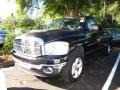 2007 Brilliant Black Crystal Pearl Dodge Ram 1500 SLT Quad Cab  photo #4