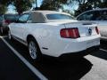 2010 Performance White Ford Mustang V6 Convertible  photo #4