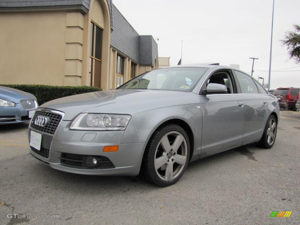 Quartz Grey Metallic 2007 Audi A6 3.2 Sedan Exterior Photo #43137487