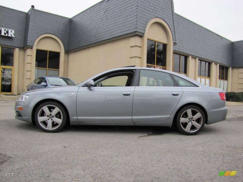 Quartz Grey Metallic 2007 Audi A6 3.2 Sedan Exterior Photo #43137499
