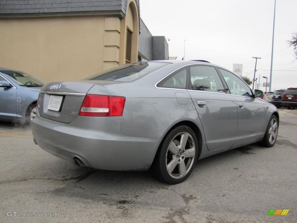 Quartz Grey Metallic 2007 Audi A6 3.2 Sedan Exterior Photo #43137519