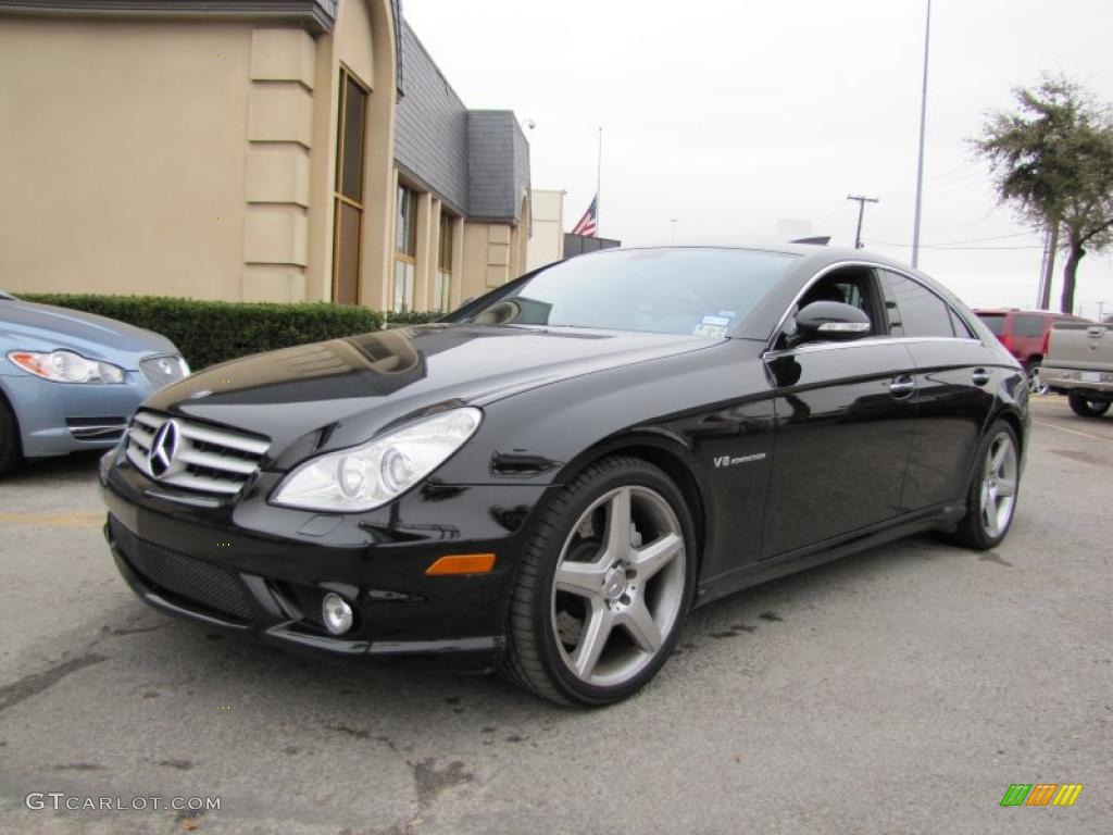 Black 2006 Mercedes-Benz CLS 55 AMG Exterior Photo #43138651