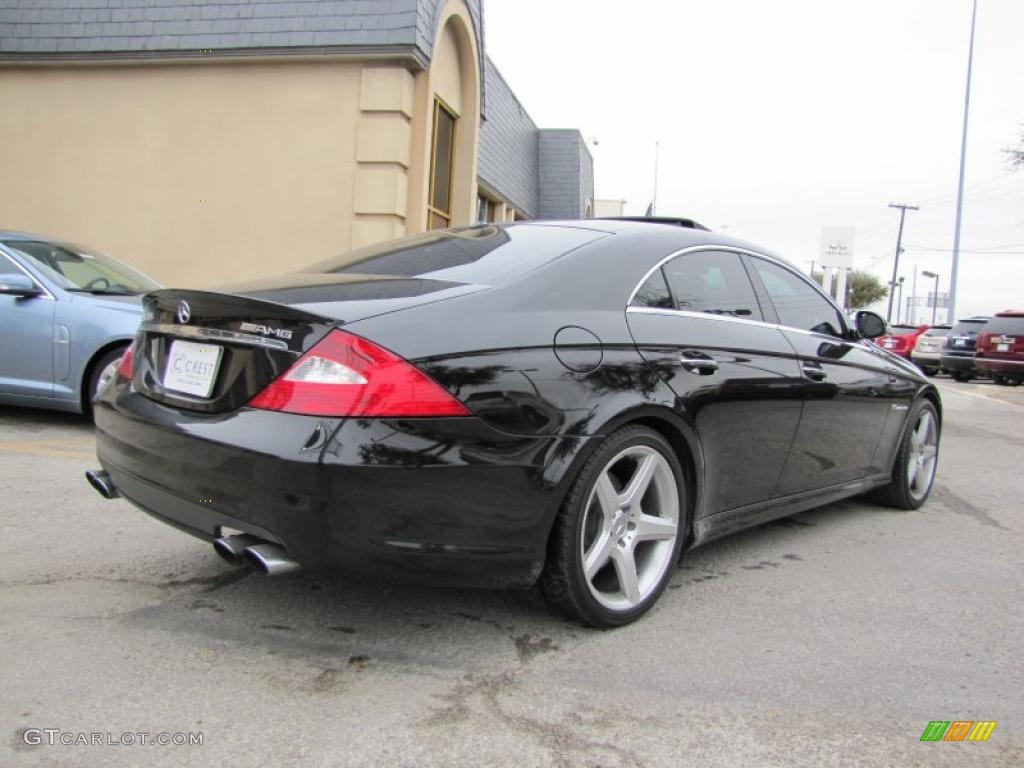 Black 2006 Mercedes-Benz CLS 55 AMG Exterior Photo #43138691