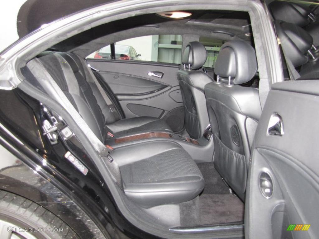 AMG Charcoal Nappa Leather Interior 2006 Mercedes-Benz CLS 55 AMG Photo #43138735