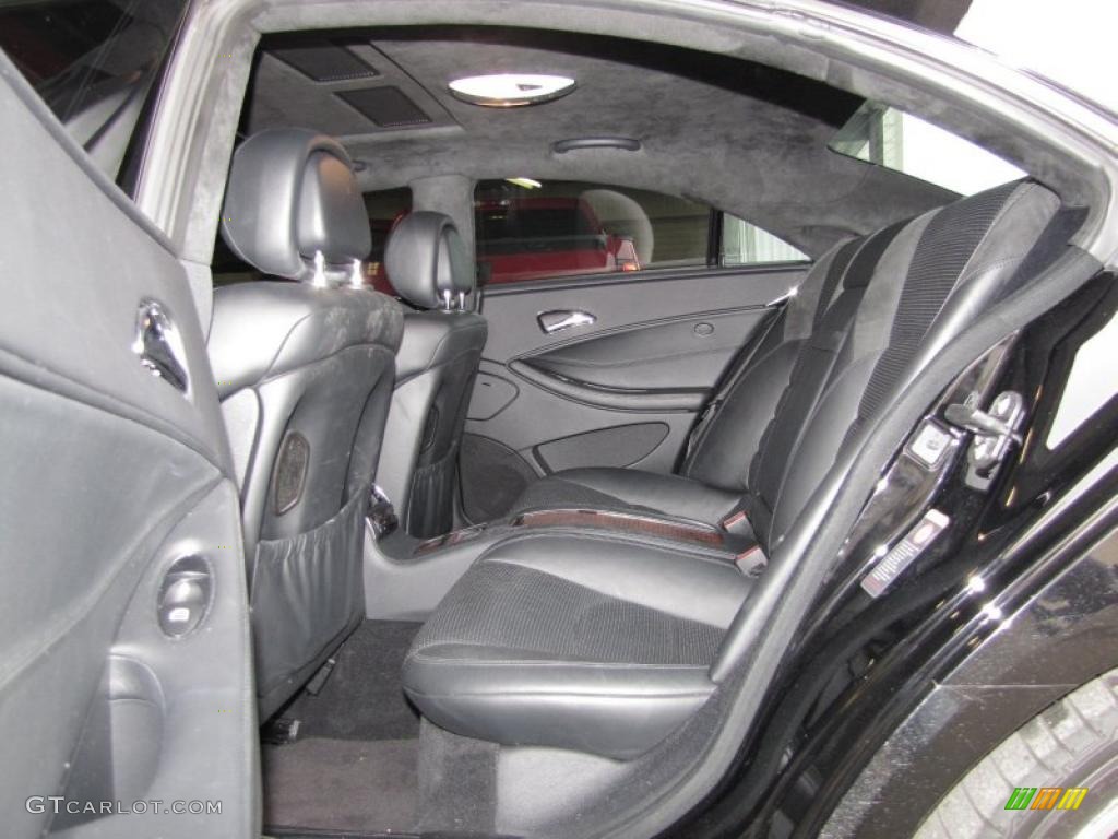 AMG Charcoal Nappa Leather Interior 2006 Mercedes-Benz CLS 55 AMG Photo #43138743