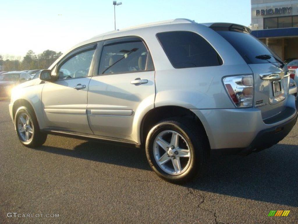 2005 Equinox LT AWD - Galaxy Silver Metallic / Light Gray photo #4