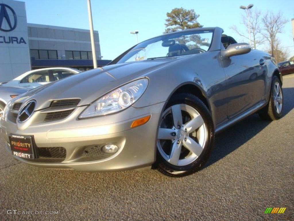 2006 SLK 280 Roadster - Pewter Metallic / Ash photo #1