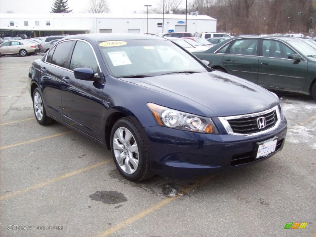 2008 Accord EX Sedan - Royal Blue Pearl / Gray photo #1