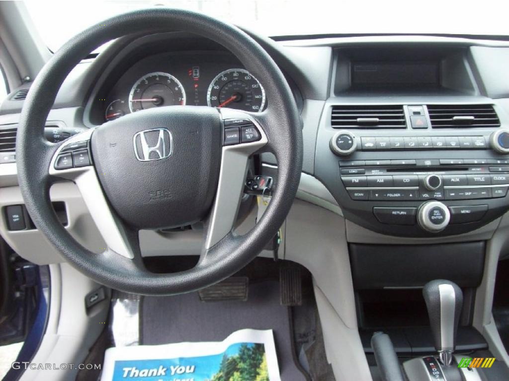 2008 Accord EX Sedan - Royal Blue Pearl / Gray photo #5