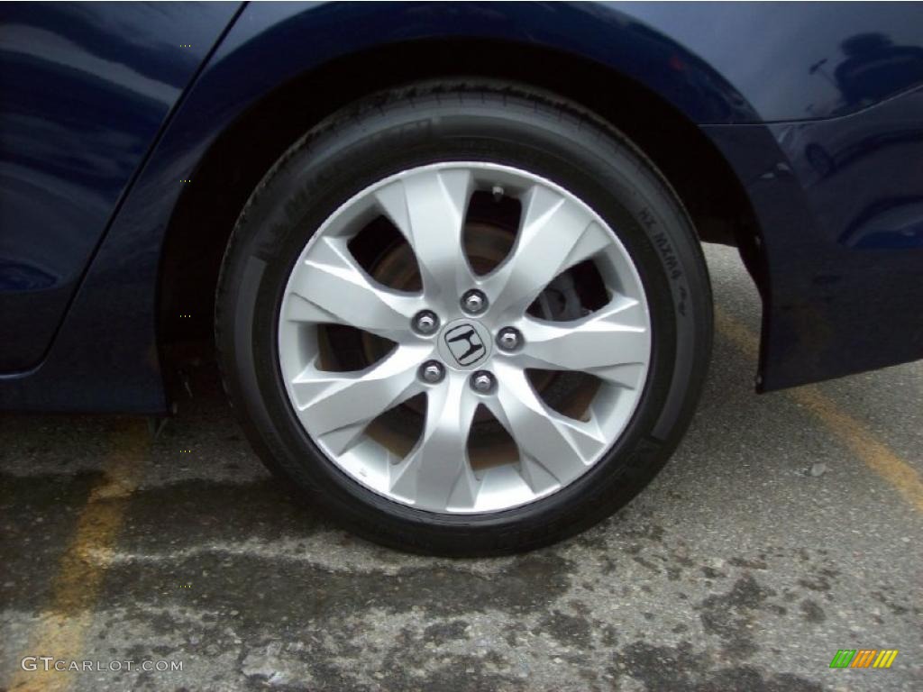 2008 Accord EX Sedan - Royal Blue Pearl / Gray photo #12