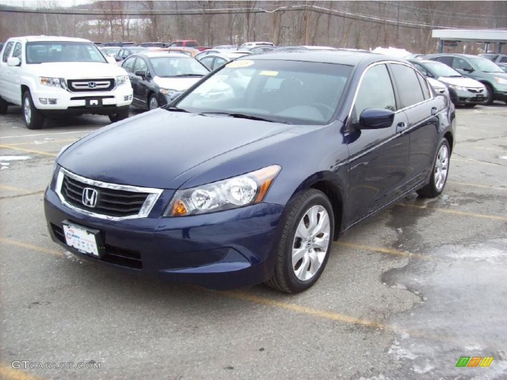 2008 Accord EX Sedan - Royal Blue Pearl / Gray photo #22