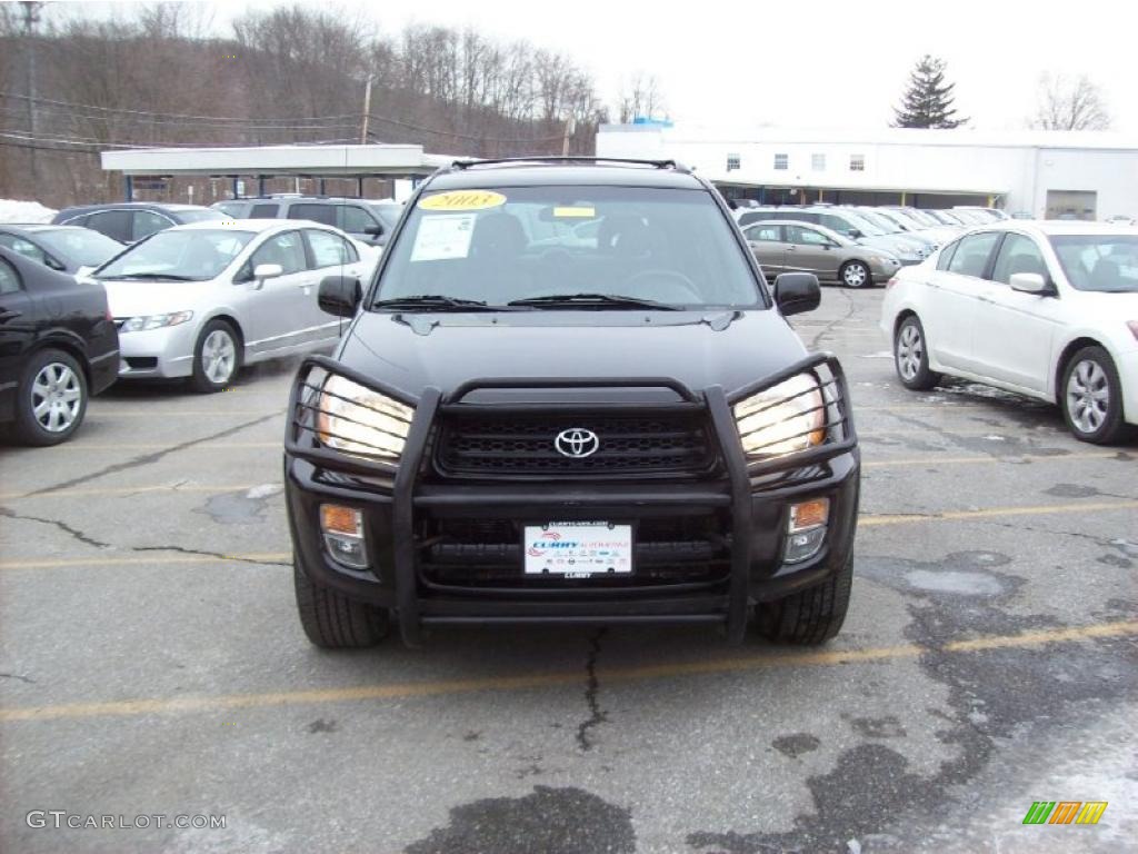 2003 RAV4 4WD - Black / Gray photo #3