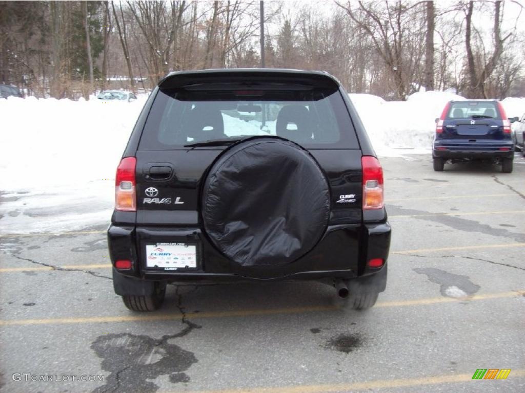 2003 RAV4 4WD - Black / Gray photo #20