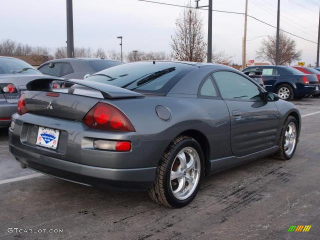 2002 Eclipse GT Coupe - Titanium Pearl / Black photo #3