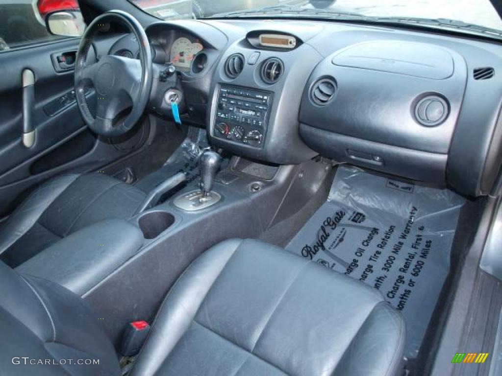 Black Interior 2002 Mitsubishi Eclipse GT Coupe Photo #43141220