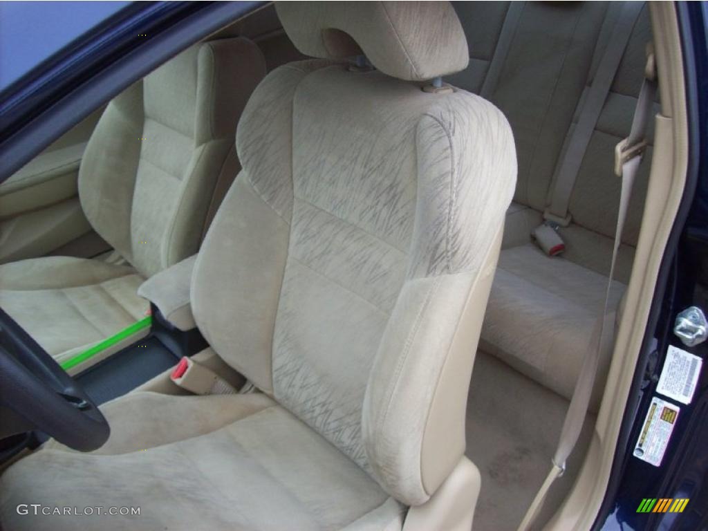 2006 Civic LX Coupe - Royal Blue Pearl / Gray photo #6