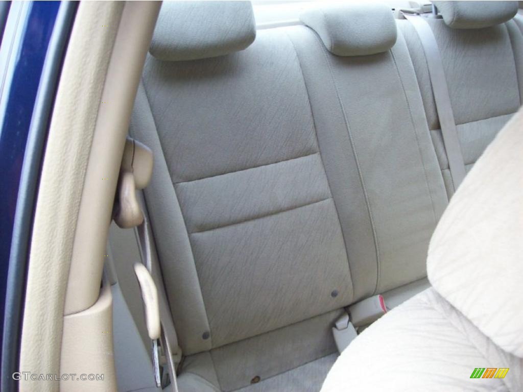 2006 Civic LX Coupe - Royal Blue Pearl / Gray photo #14