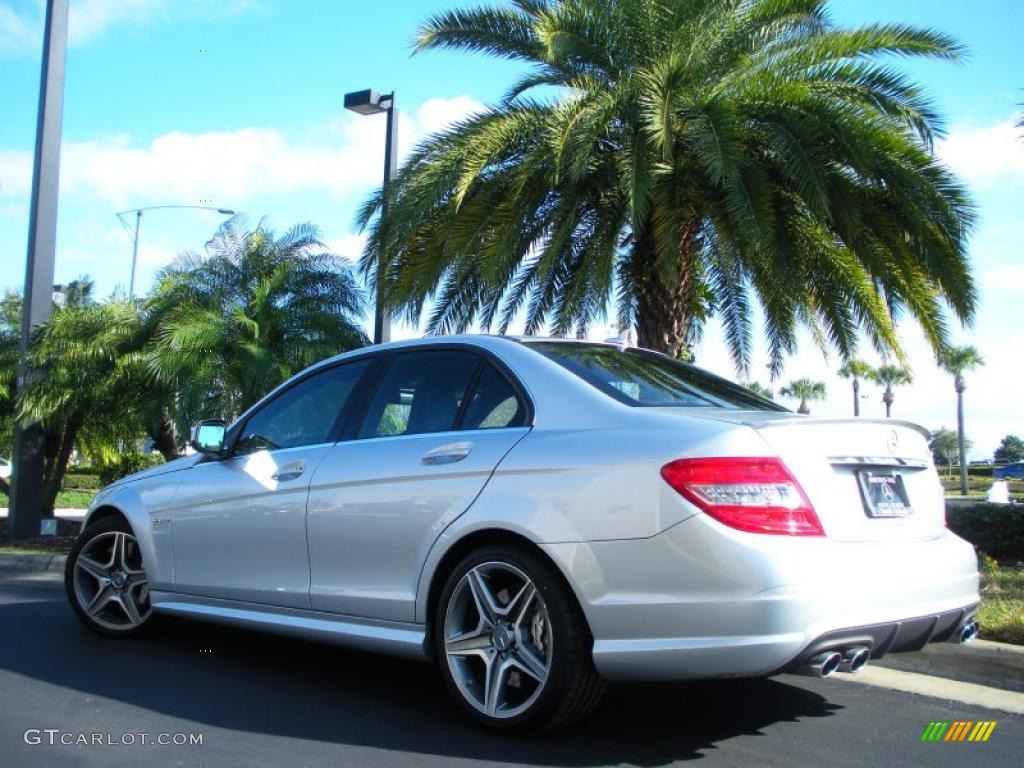Iridium Silver Metallic 2009 Mercedes-Benz C 63 AMG Exterior Photo #43142788