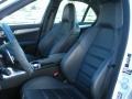Black AMG Premium Leather 2009 Mercedes-Benz C 63 AMG Interior Color