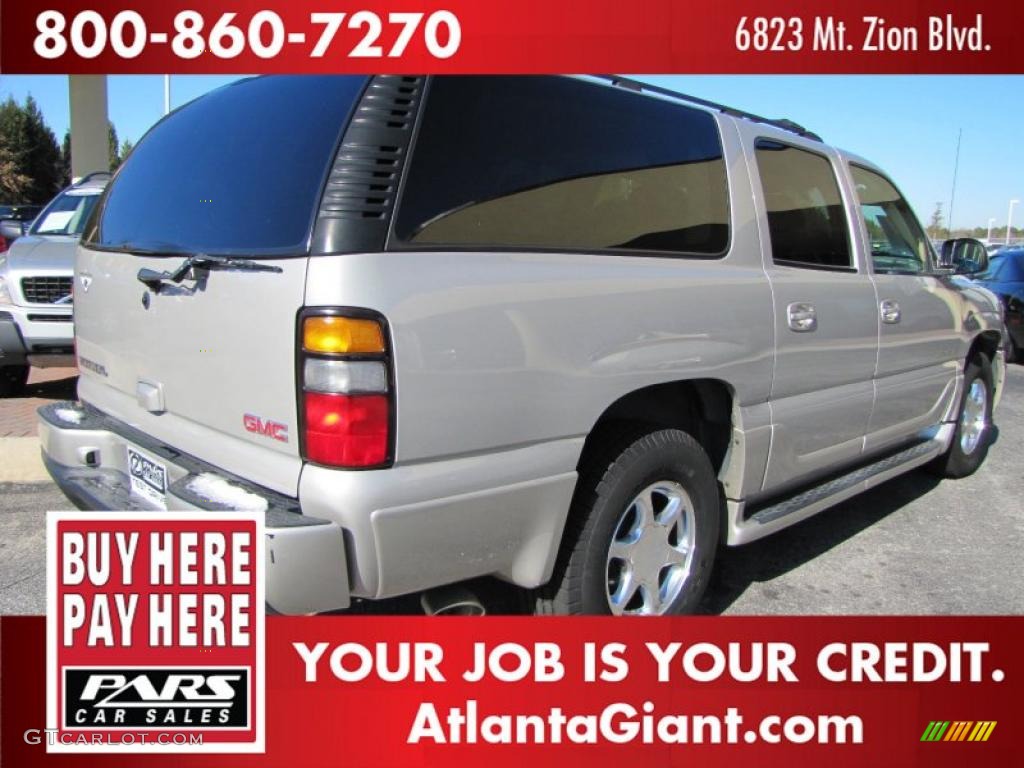 2004 Yukon XL Denali AWD - Silver Birch Metallic / Sandstone photo #3
