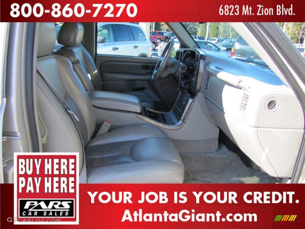 2004 Yukon XL Denali AWD - Silver Birch Metallic / Sandstone photo #13
