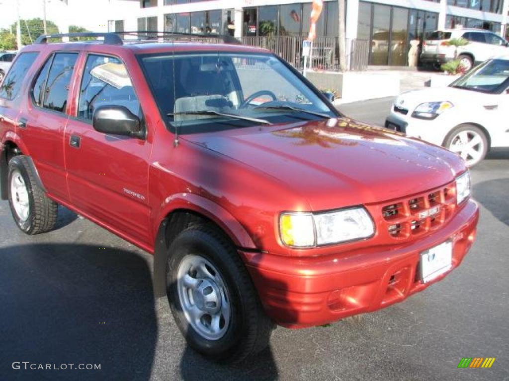 2001 Rodeo LS - Palazzo Red Mica / Gray photo #1
