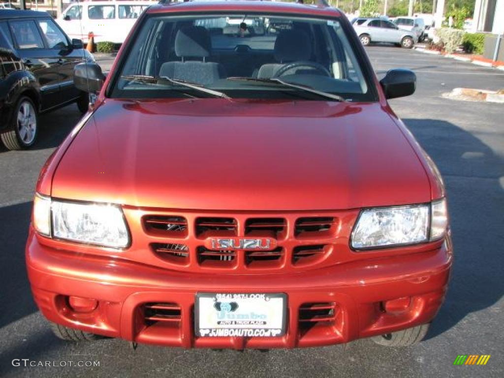 2001 Rodeo LS - Palazzo Red Mica / Gray photo #3
