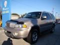 2002 Light Parchment Gold Metallic Lincoln Navigator Luxury 4x4  photo #4