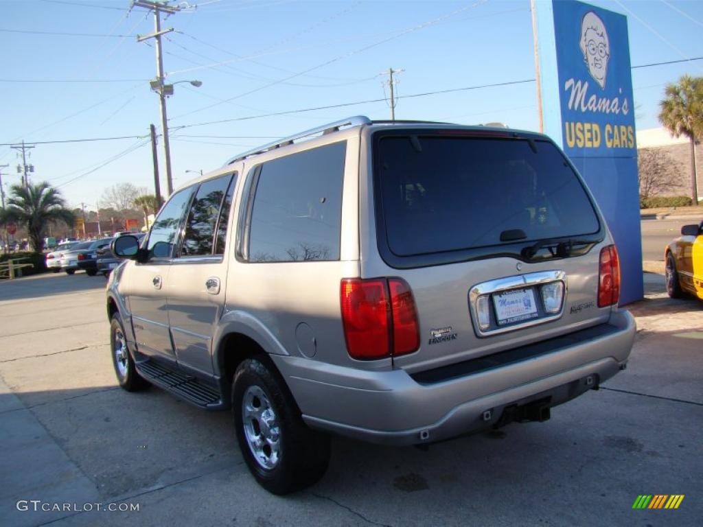 2002 Navigator Luxury 4x4 - Light Parchment Gold Metallic / Medium Parchment photo #8