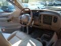2002 Light Parchment Gold Metallic Lincoln Navigator Luxury 4x4  photo #22