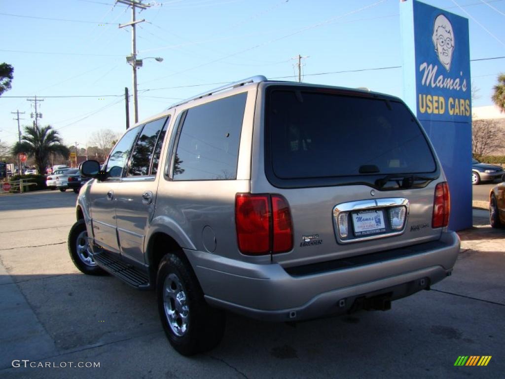 2002 Navigator Luxury 4x4 - Light Parchment Gold Metallic / Medium Parchment photo #38