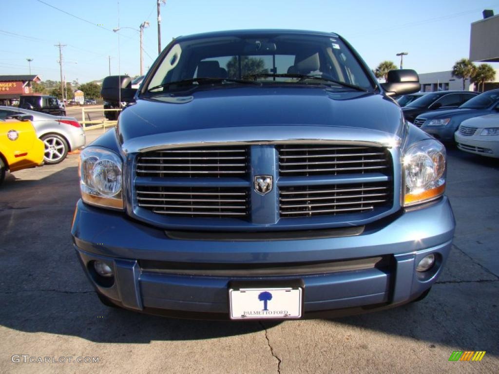 2006 Ram 1500 Sport Quad Cab - Atlantic Blue Pearl / Medium Slate Gray photo #3