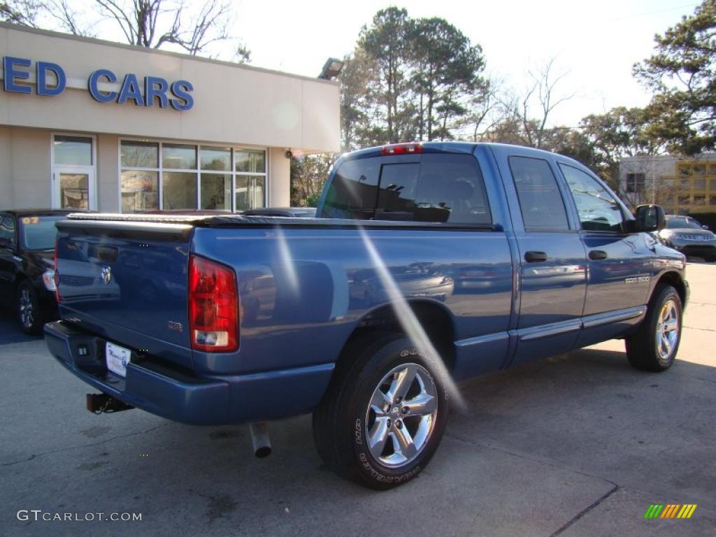 2006 Ram 1500 Sport Quad Cab - Atlantic Blue Pearl / Medium Slate Gray photo #8