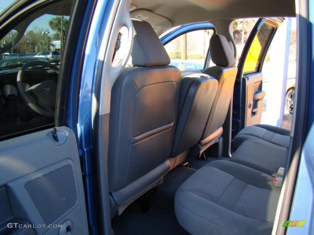 2006 Ram 1500 Sport Quad Cab - Atlantic Blue Pearl / Medium Slate Gray photo #12