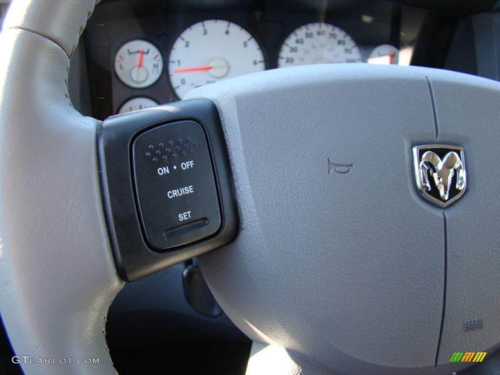 2006 Ram 1500 Sport Quad Cab - Atlantic Blue Pearl / Medium Slate Gray photo #23