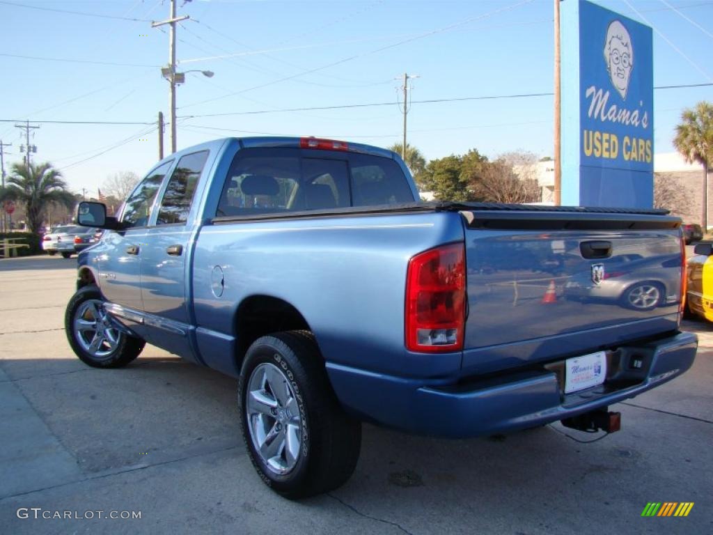 2006 Ram 1500 Sport Quad Cab - Atlantic Blue Pearl / Medium Slate Gray photo #32