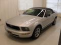 Satin Silver Metallic - Mustang V6 Deluxe Convertible Photo No. 28