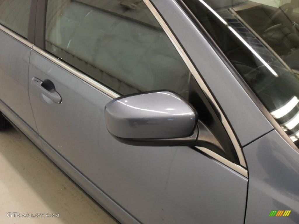 2007 Accord SE V6 Sedan - Cool Blue Metallic / Gray photo #27