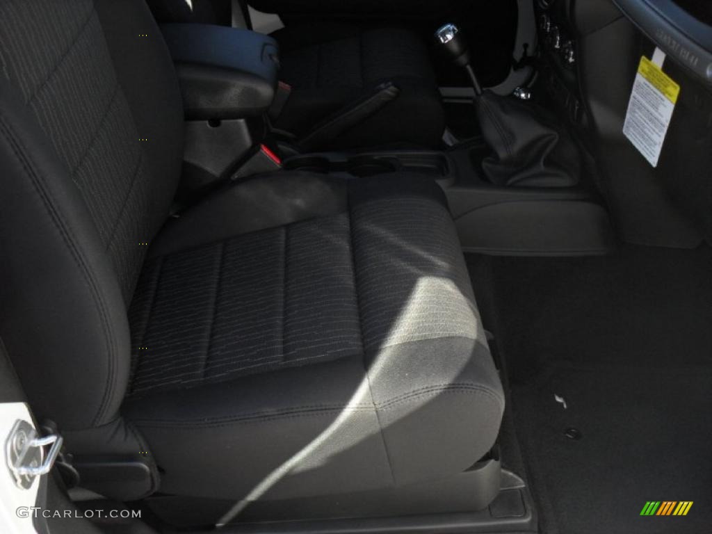 2011 Wrangler Sport S 4x4 - Bright White / Black photo #18
